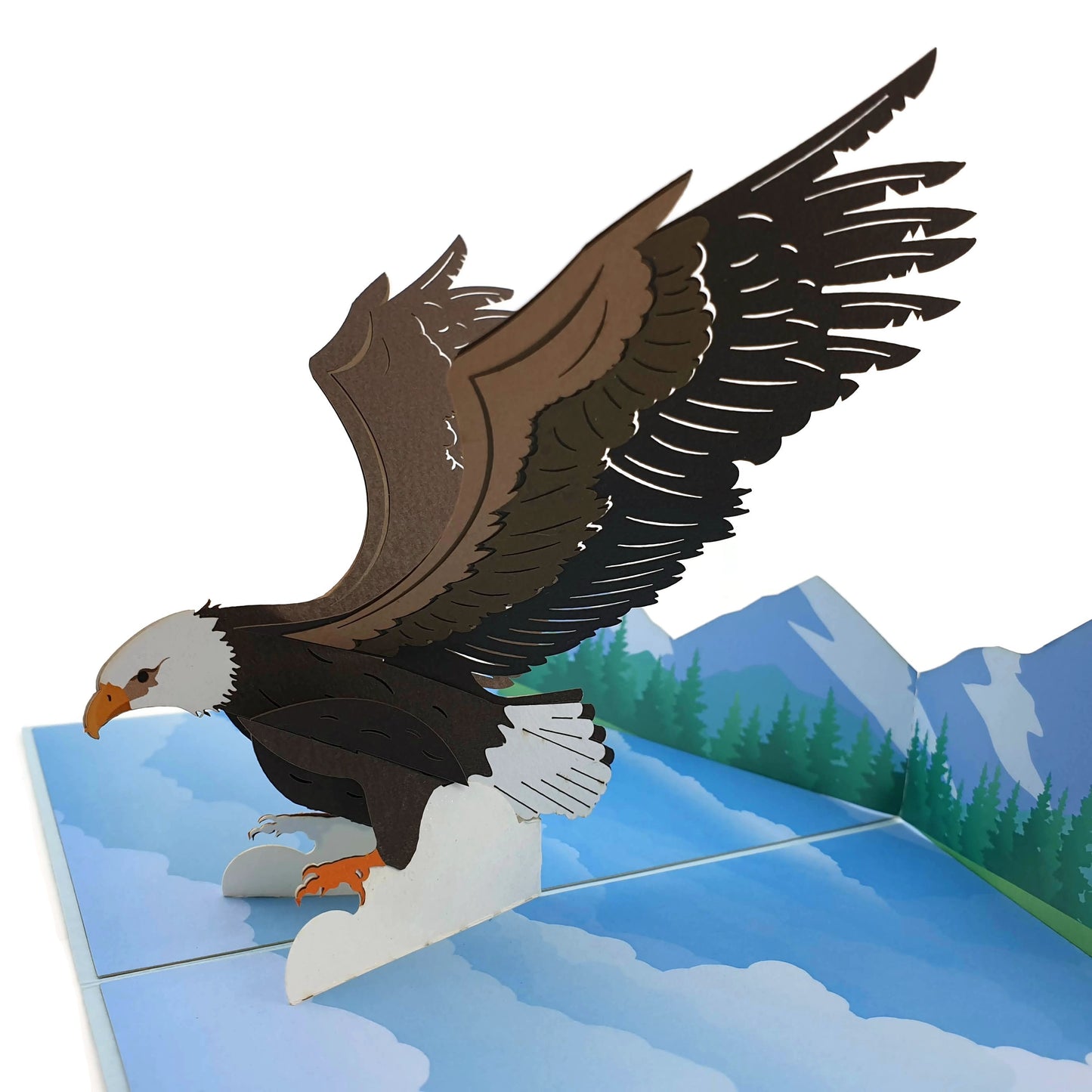 Eagle 3D pop up card