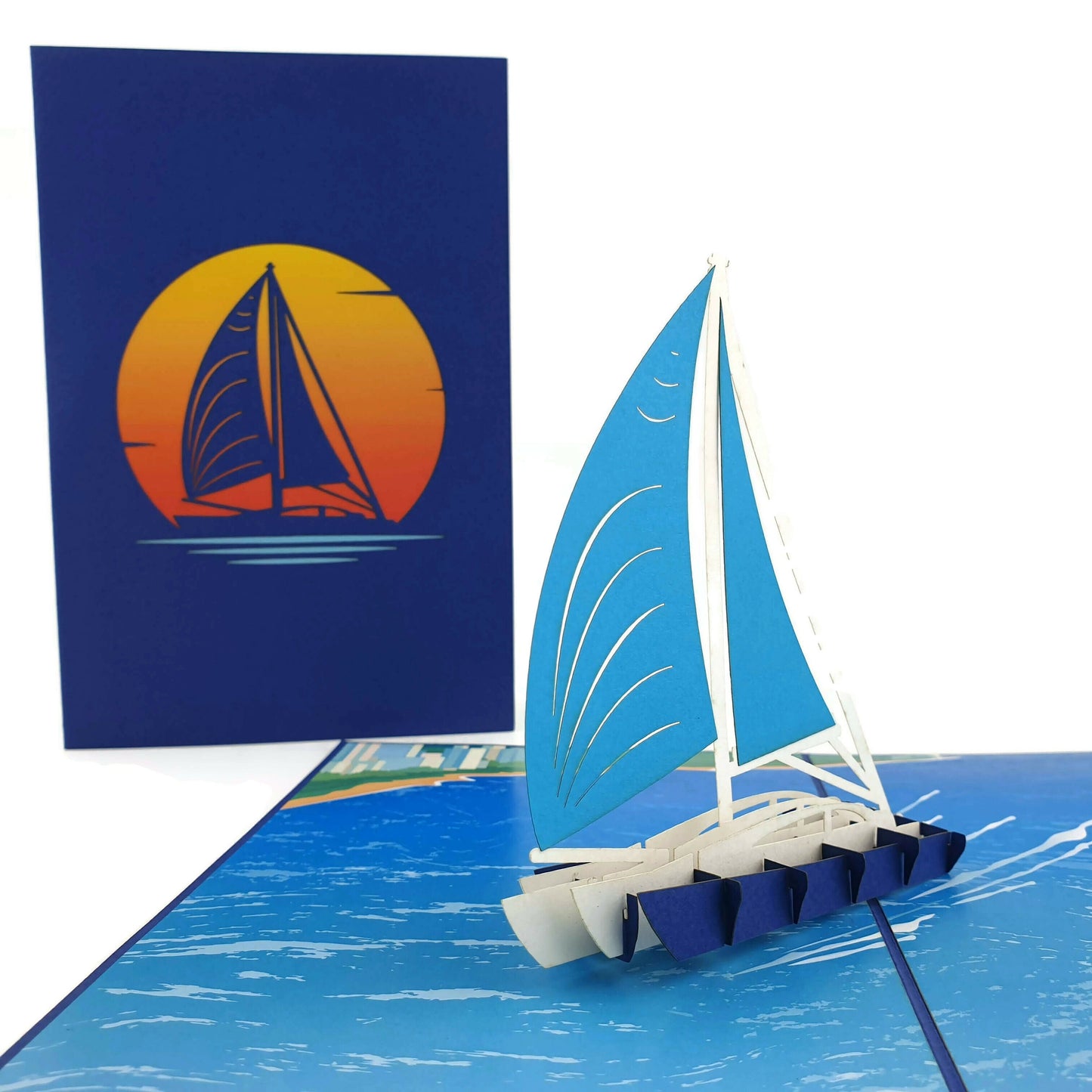 Sailboat Pop-Up Card
