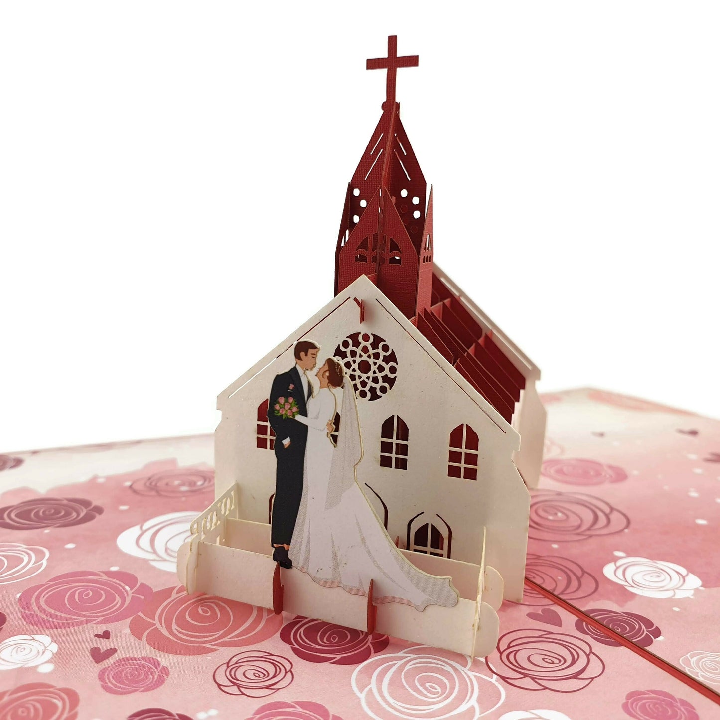 Wedding Chapel Pop-Up Card