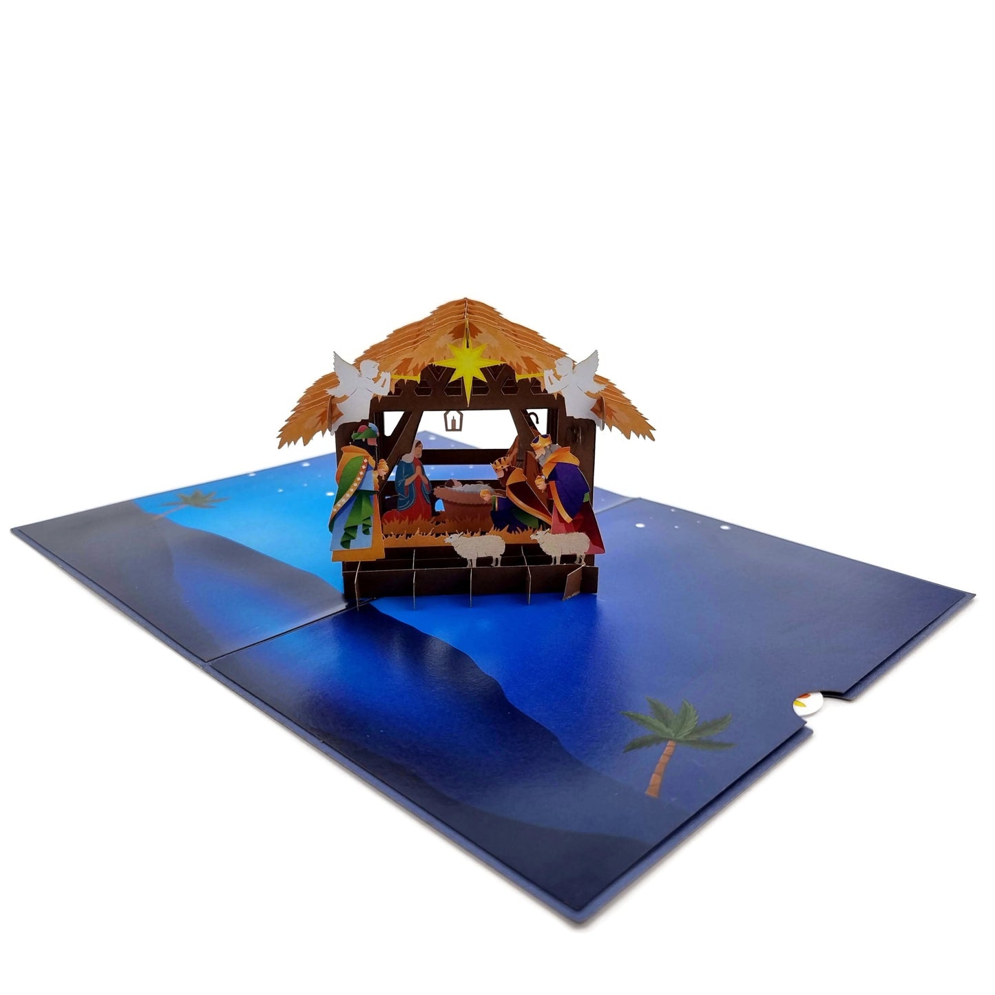 Nativity Scene Pop Up Card