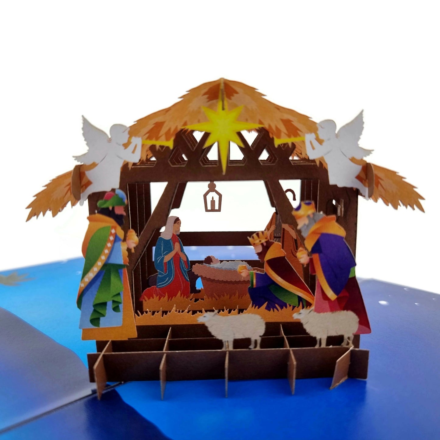 Nativity Scene Pop Up Card