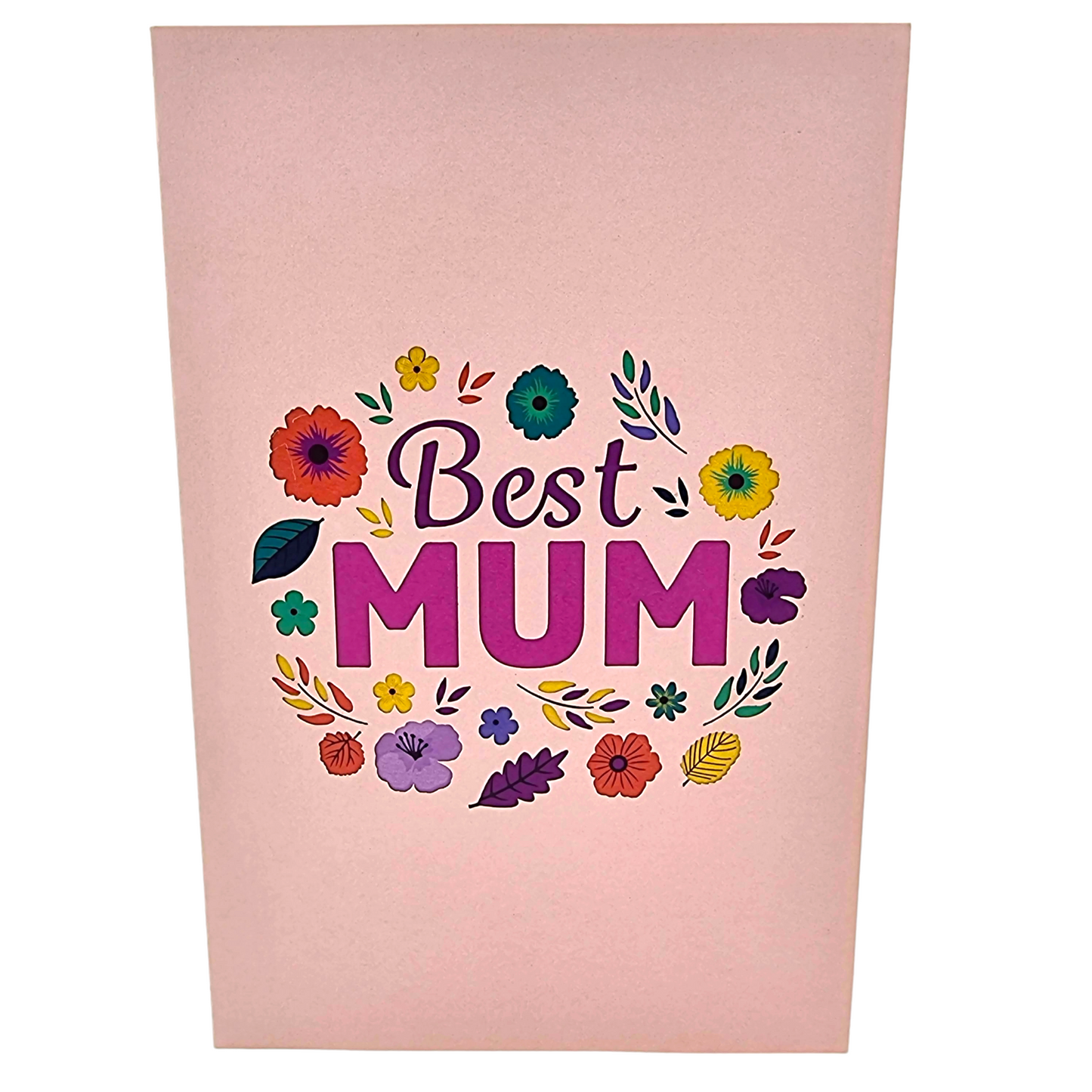 Best Mum Pop Up Card