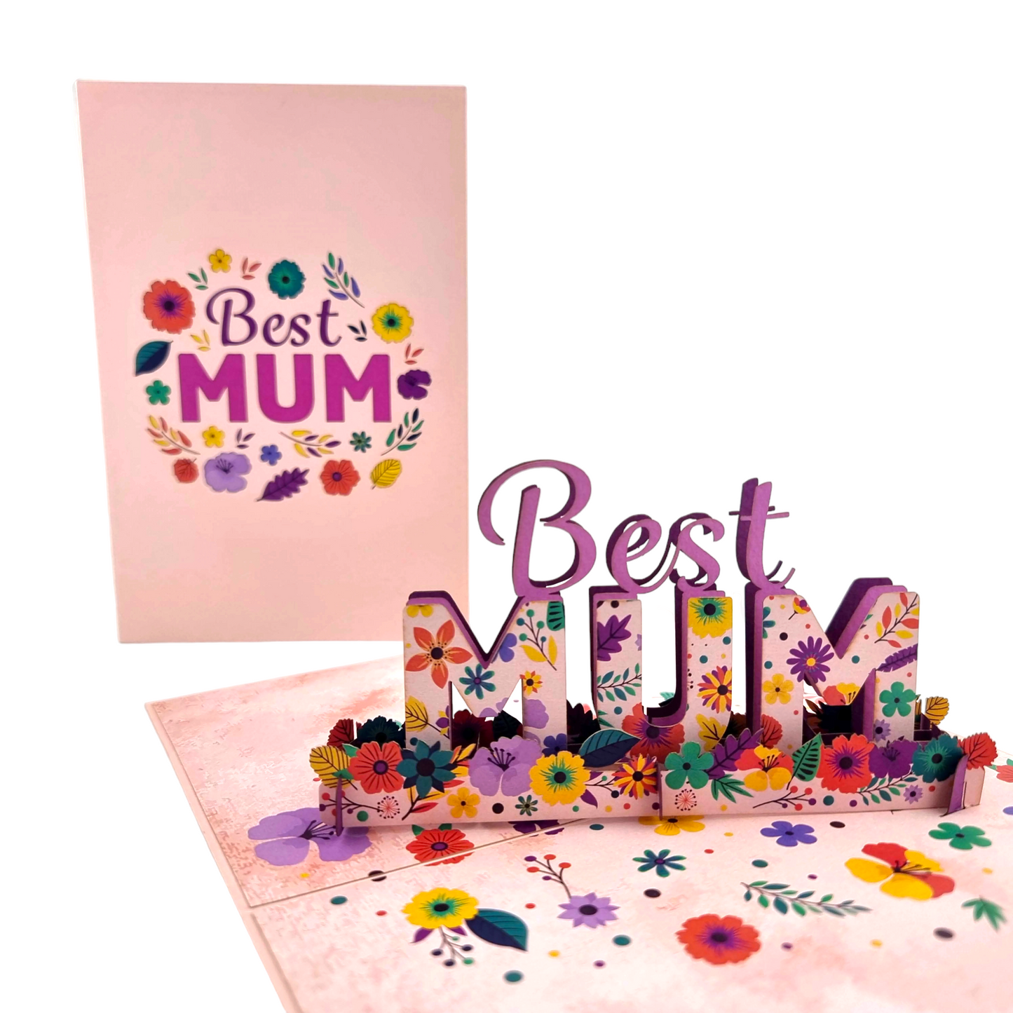Best Mum Pop Up Card