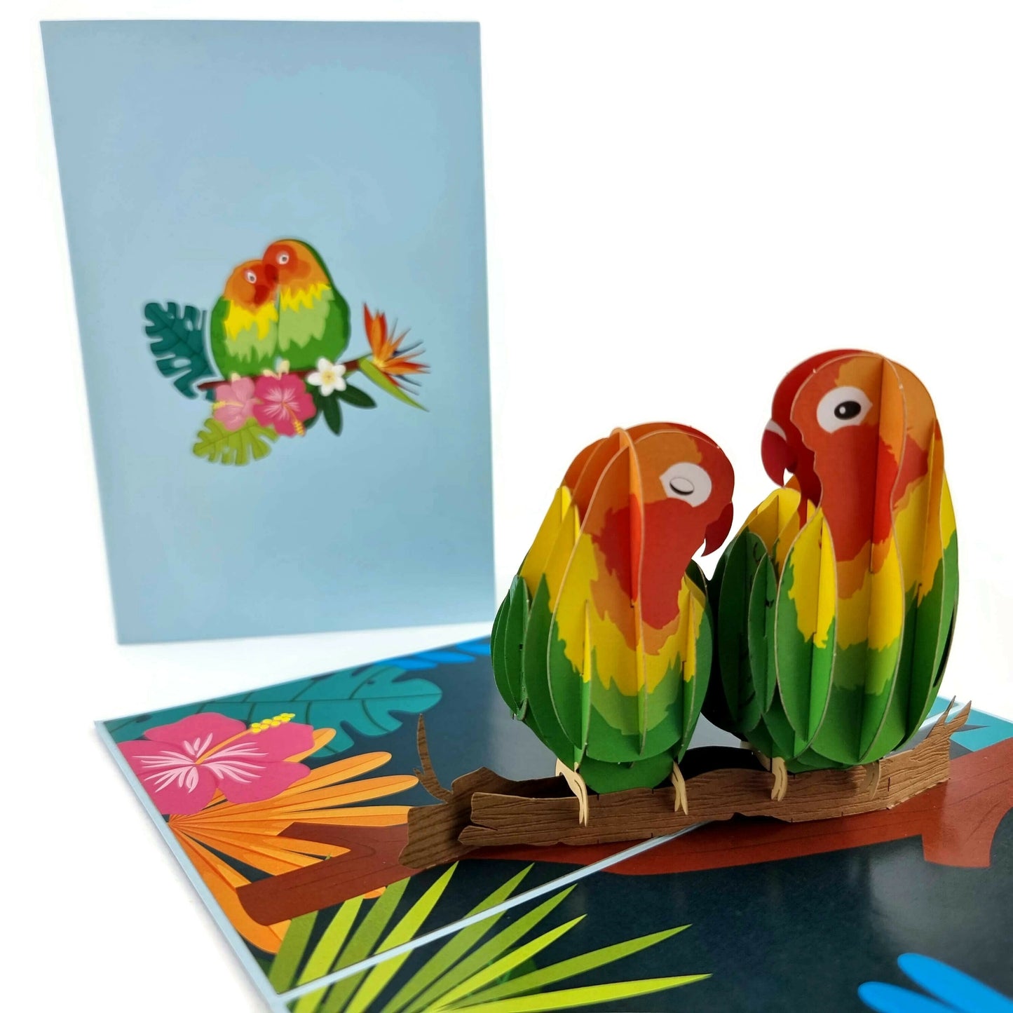 Love Birds Pop-Up Card