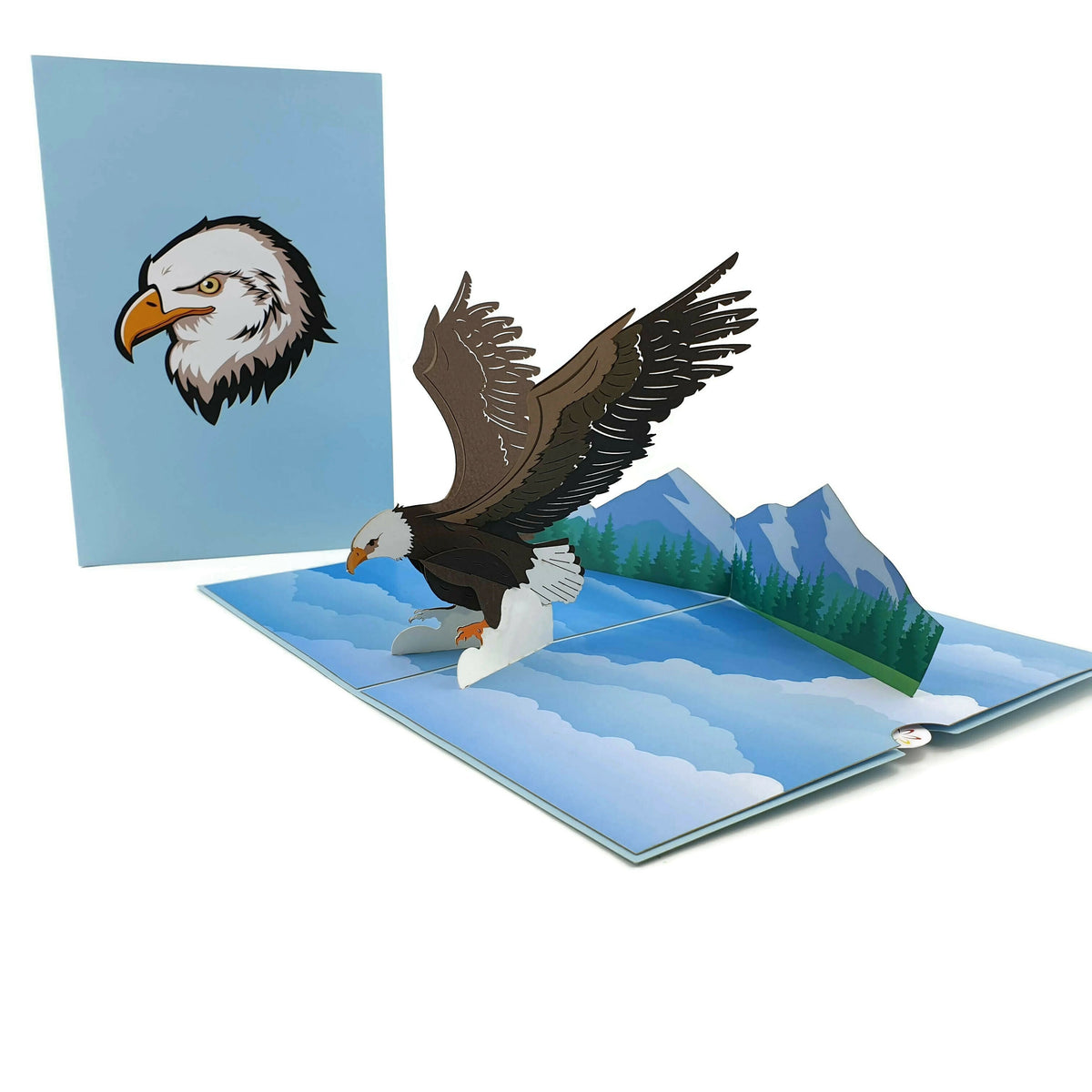 Eagle 3D pop up card