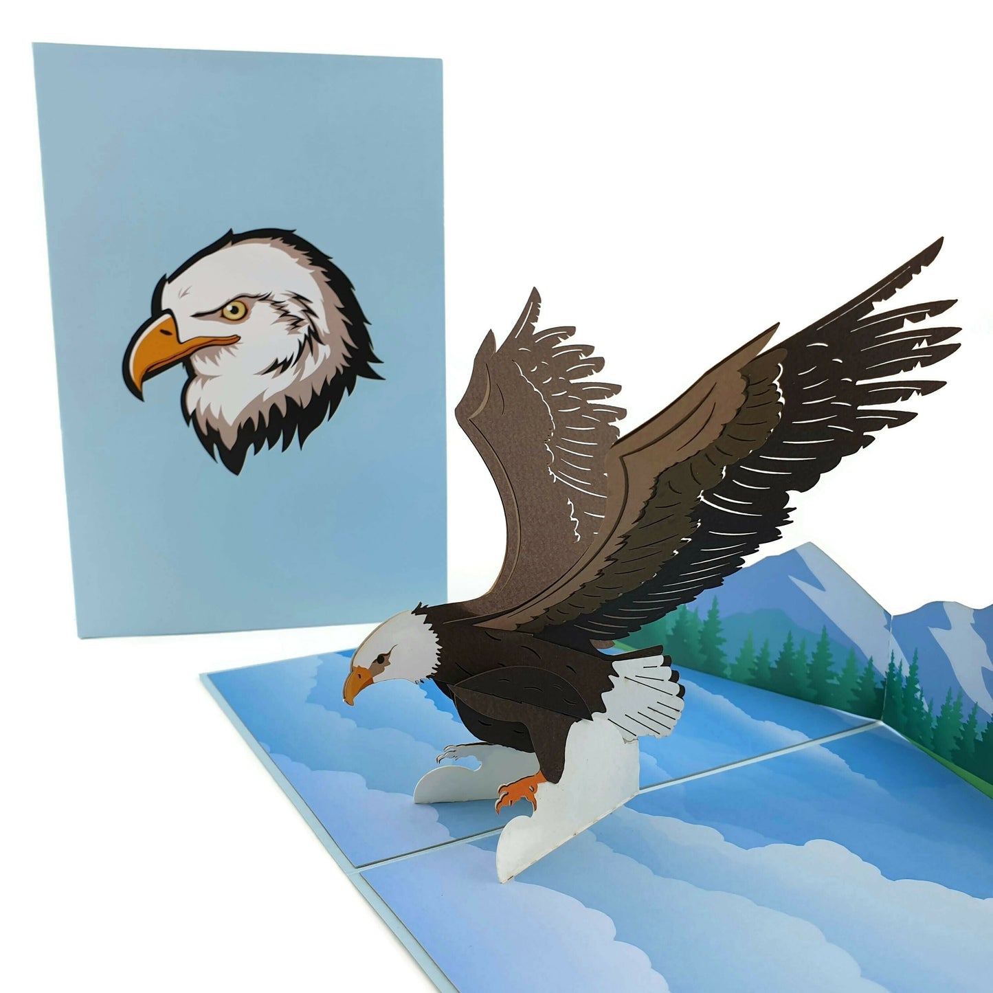 Eagle 3D pop up card