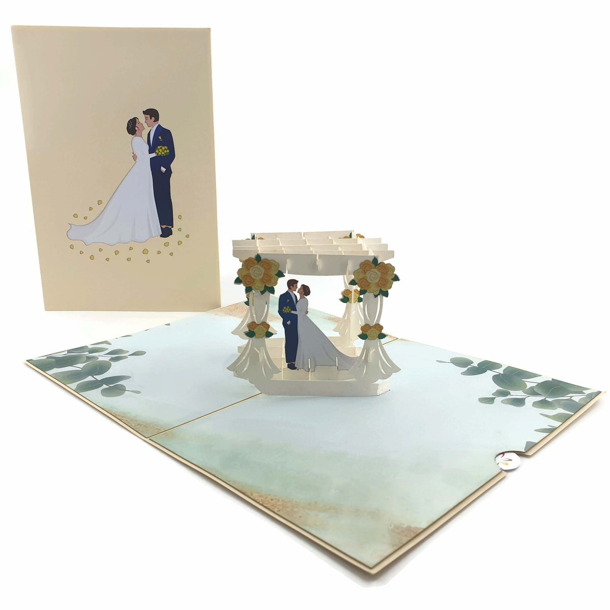 Wedding Arbour Pop-Up Card