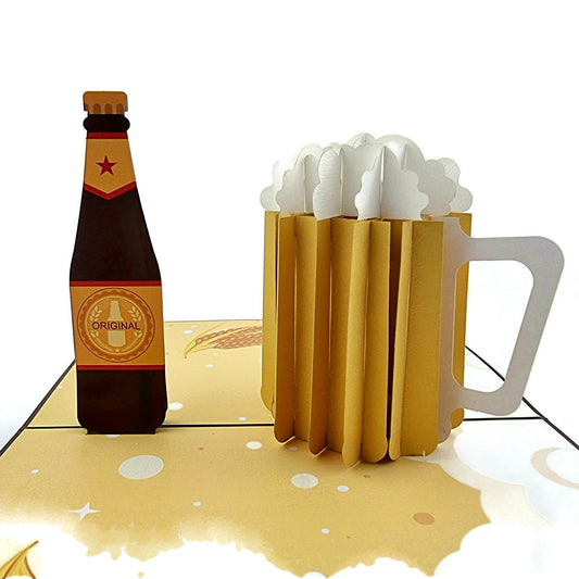Beer Pop-Up Card