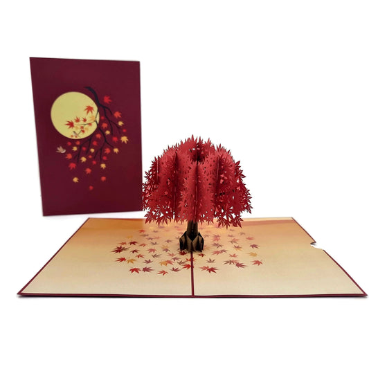 Japanese Maple Pop Up Card