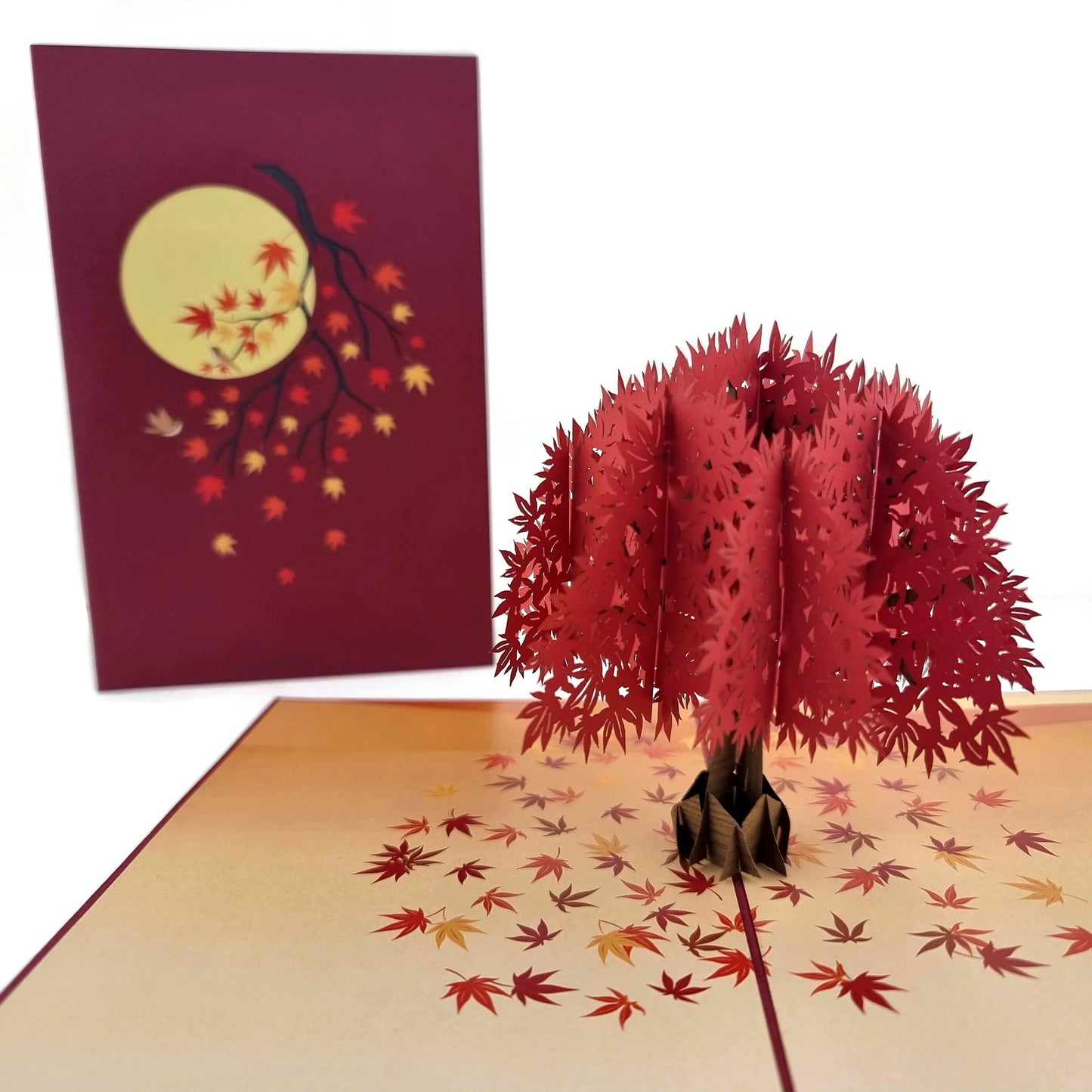 Japanese Maple Pop Up Card