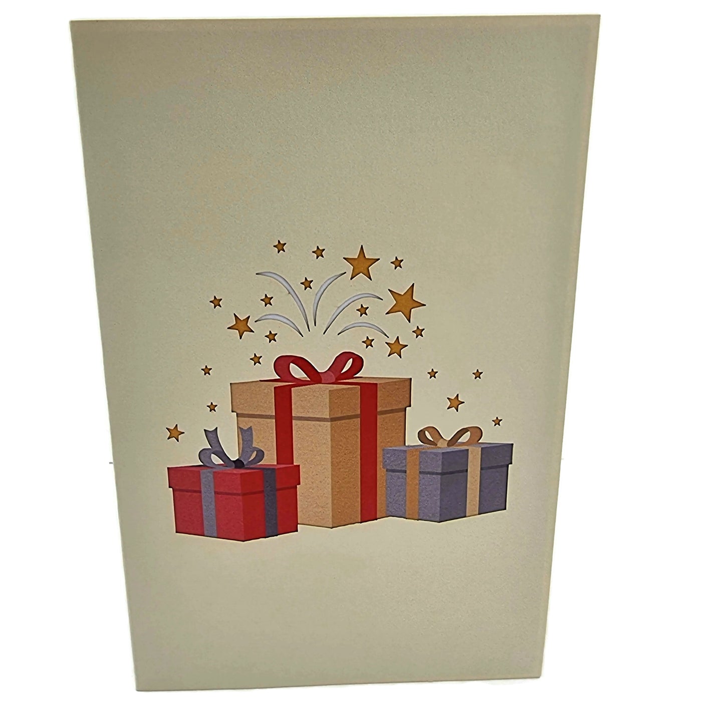 Birthday Presents Pop Up Card