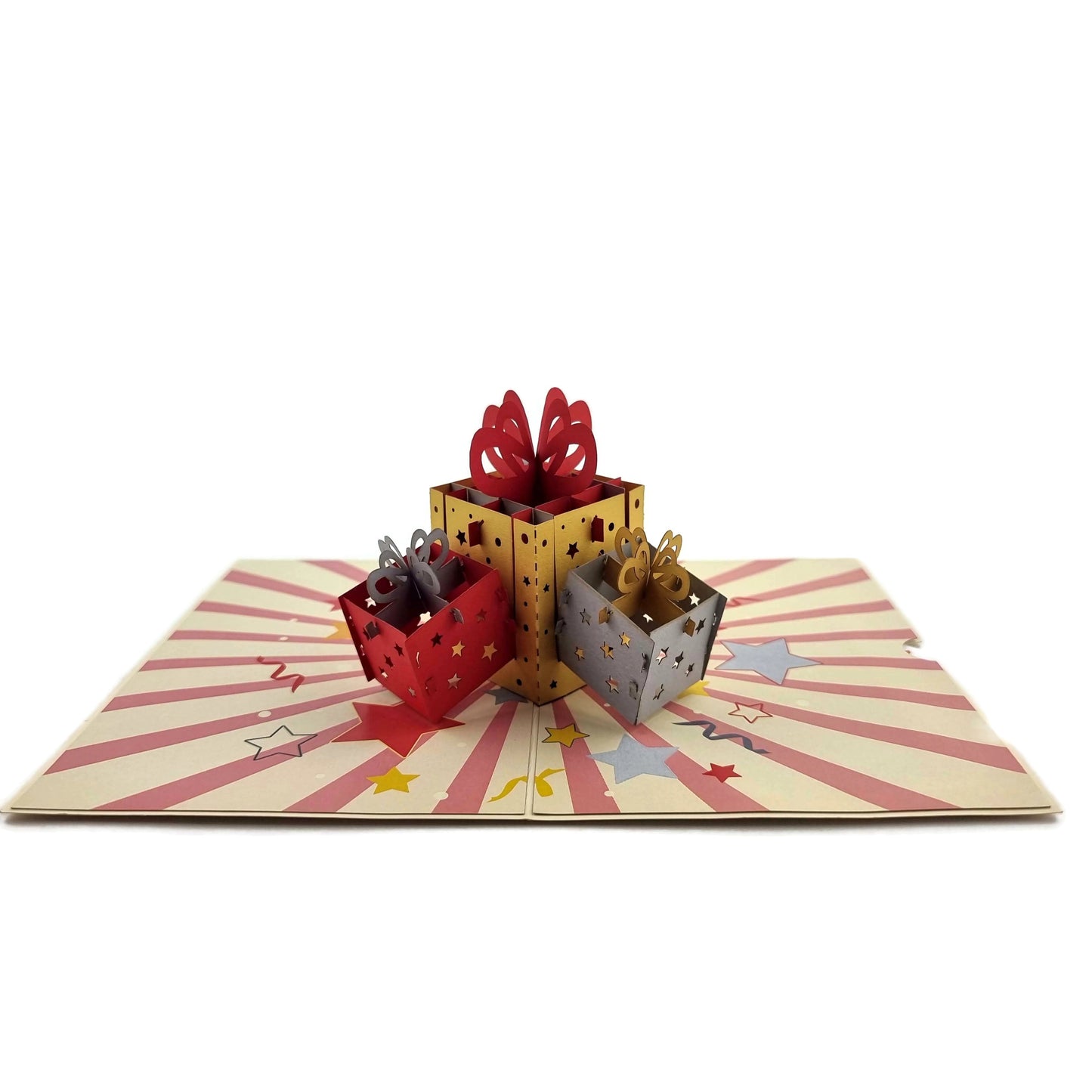 Birthday Presents Pop Up Card