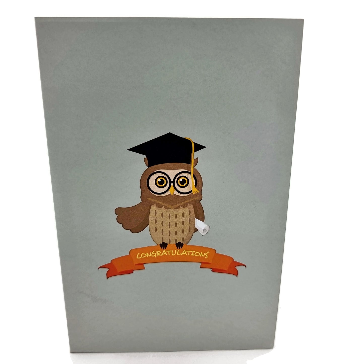 Graduation Owl Pop-Up Card