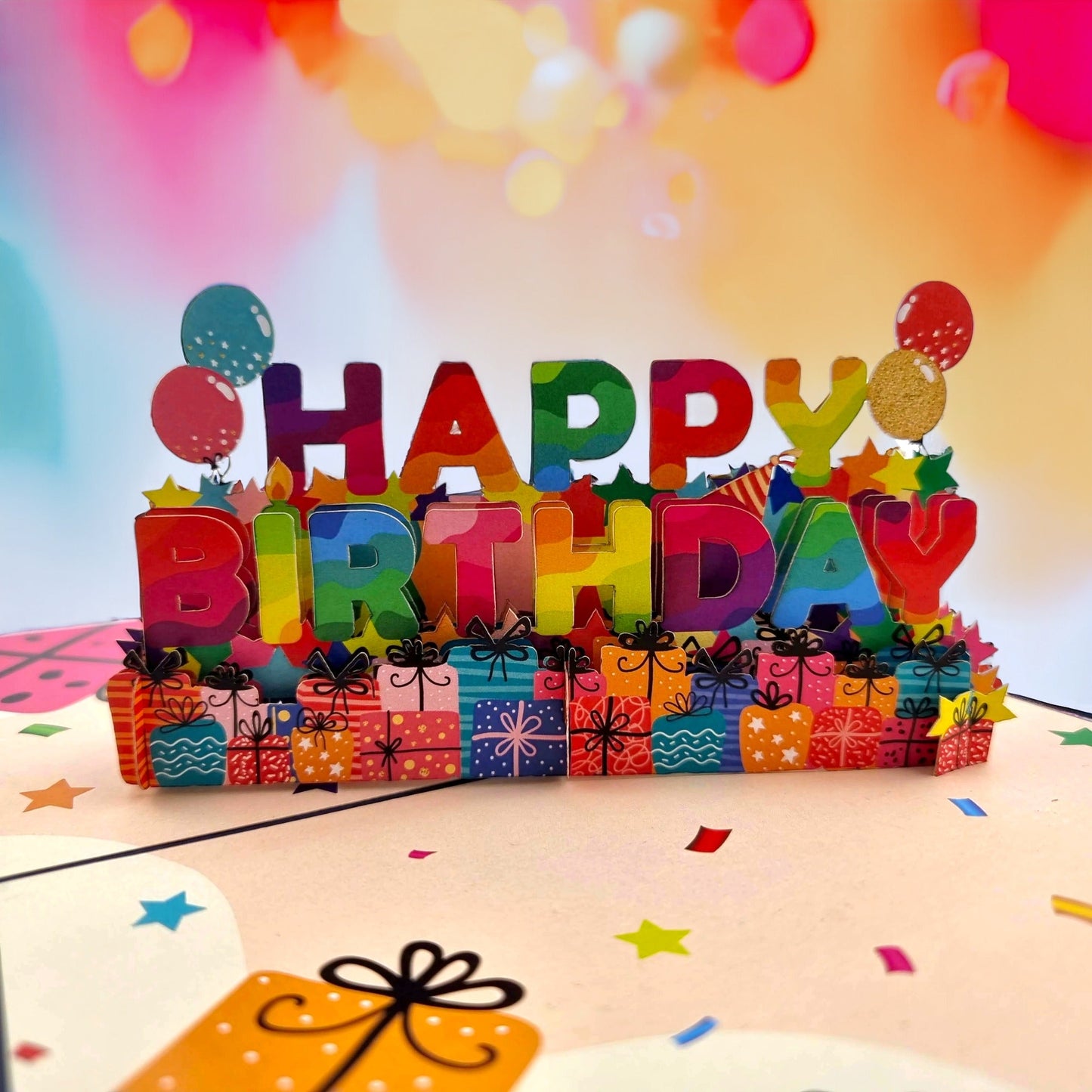 Happy Birthday Pop Up Card