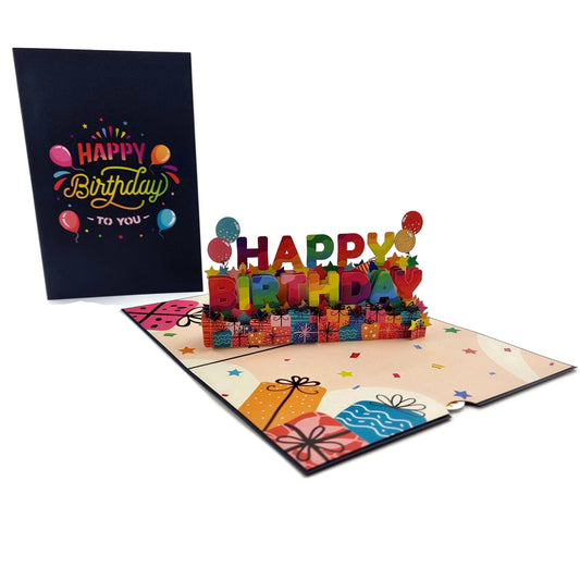 Happy Birthday Pop Up Card