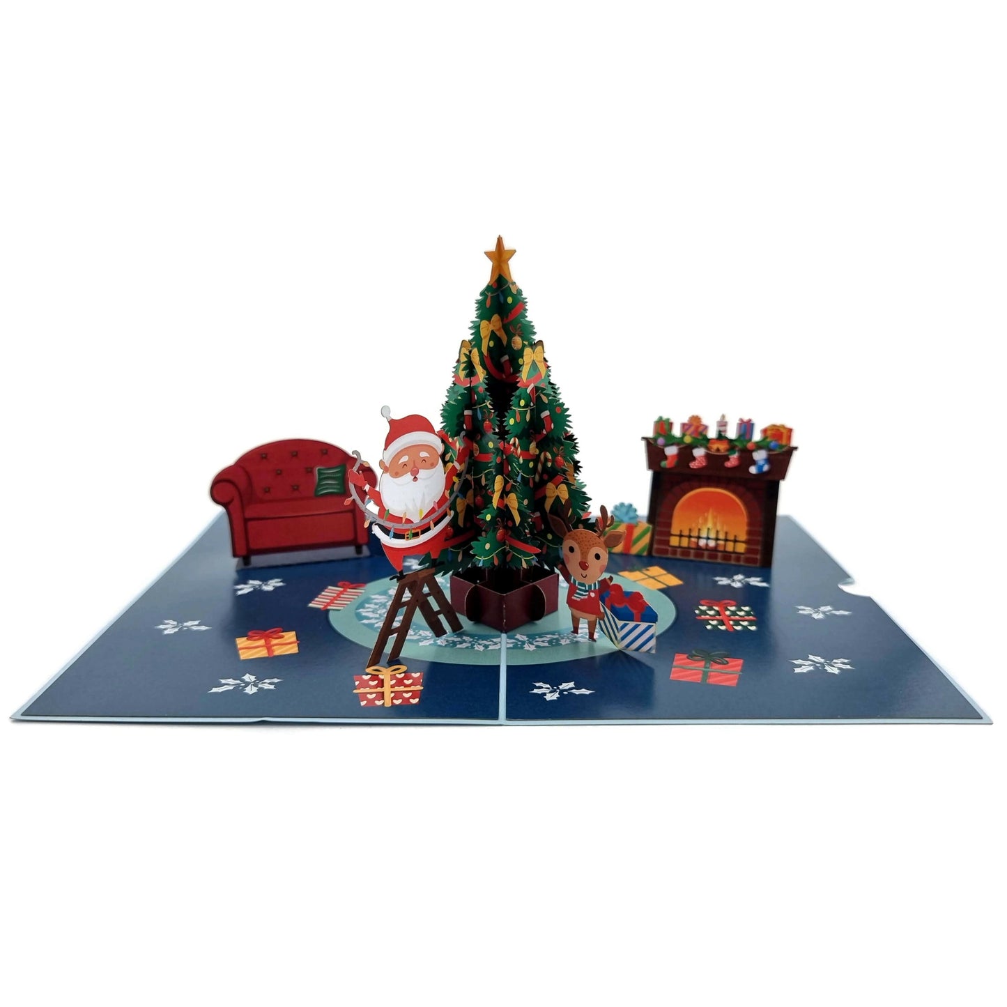 Night Before Christmas Pop Up Card