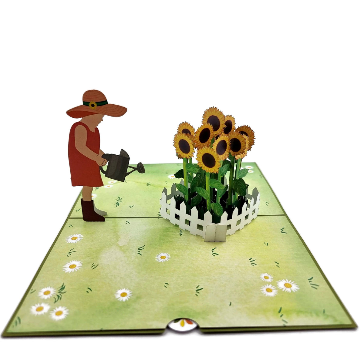 Sunflower Garden Pop Up Card