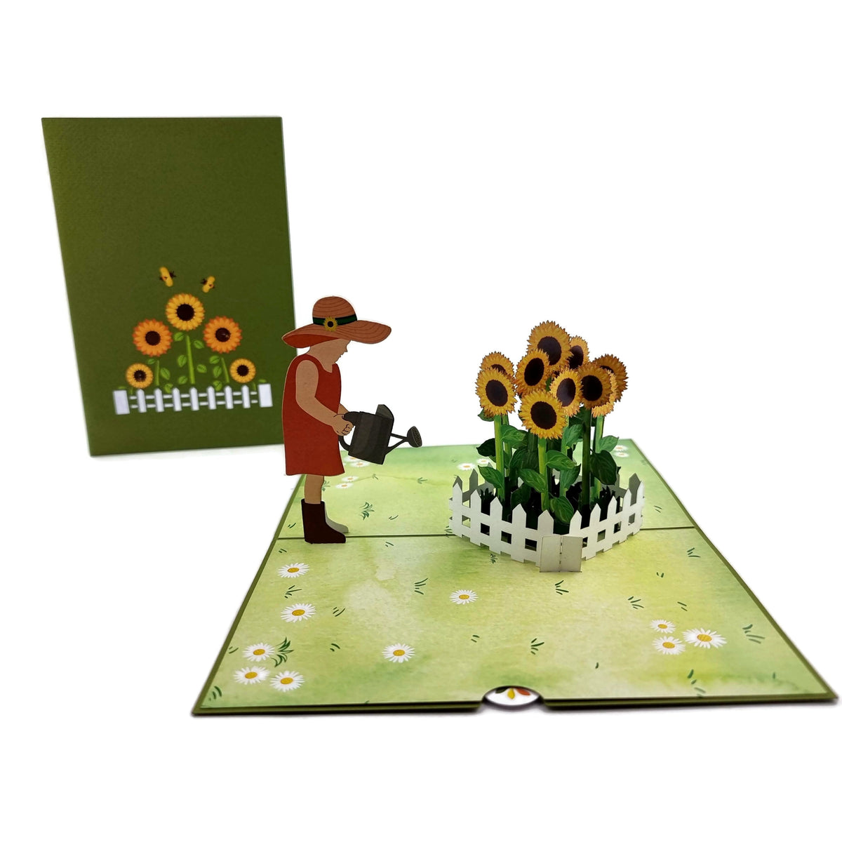 Sunflower Garden Pop Up Card