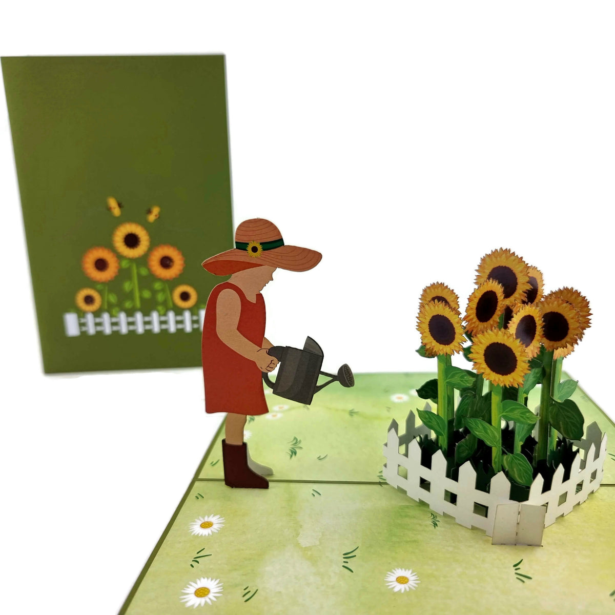 Sunflower Garden Pop Up Card