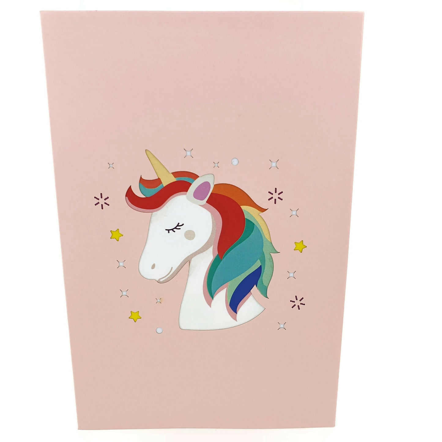Flying Unicorn Pop-Up Card