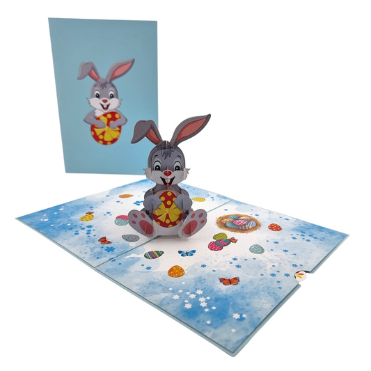 Easter Bunny Pop Up Card