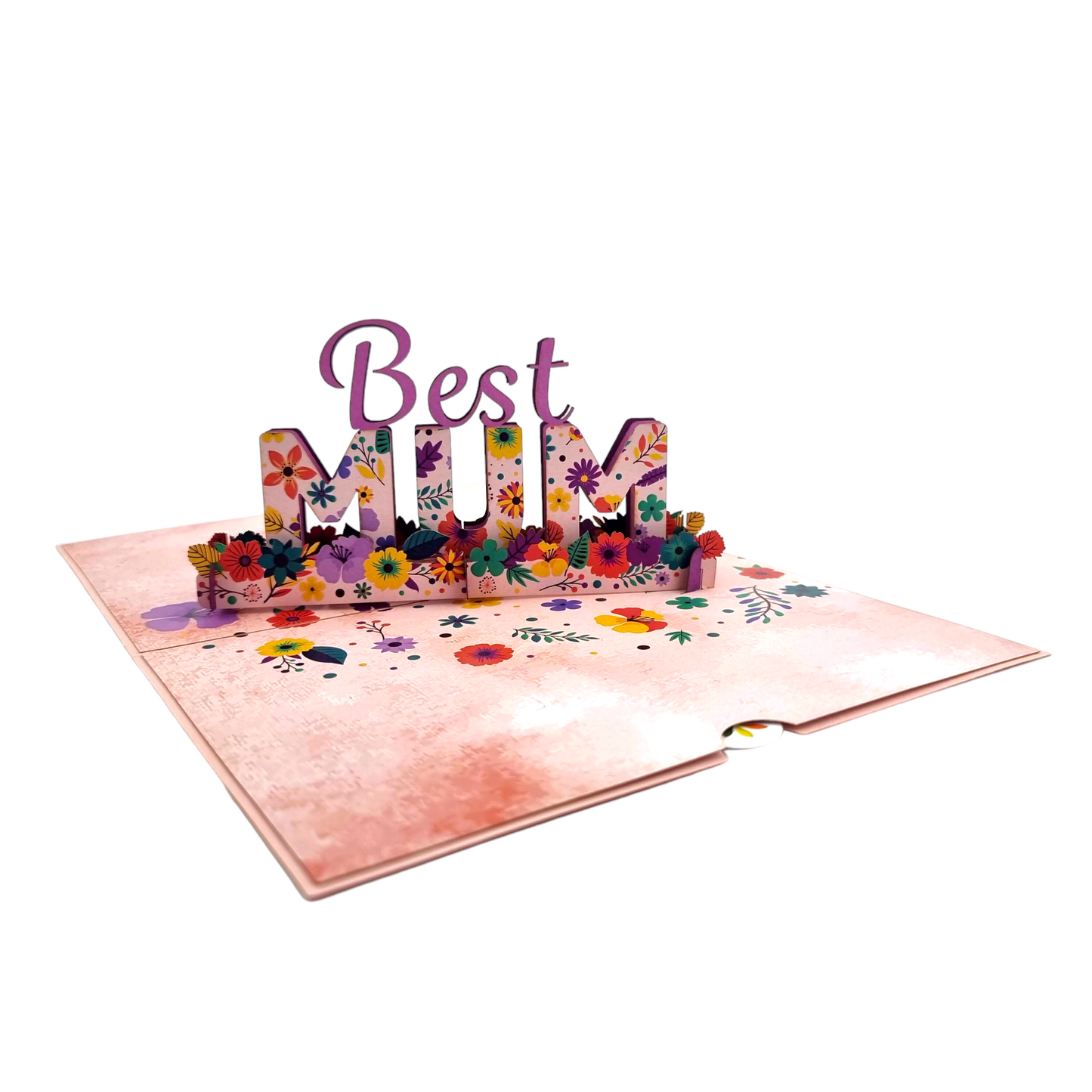 Best Mum Pop Up Card