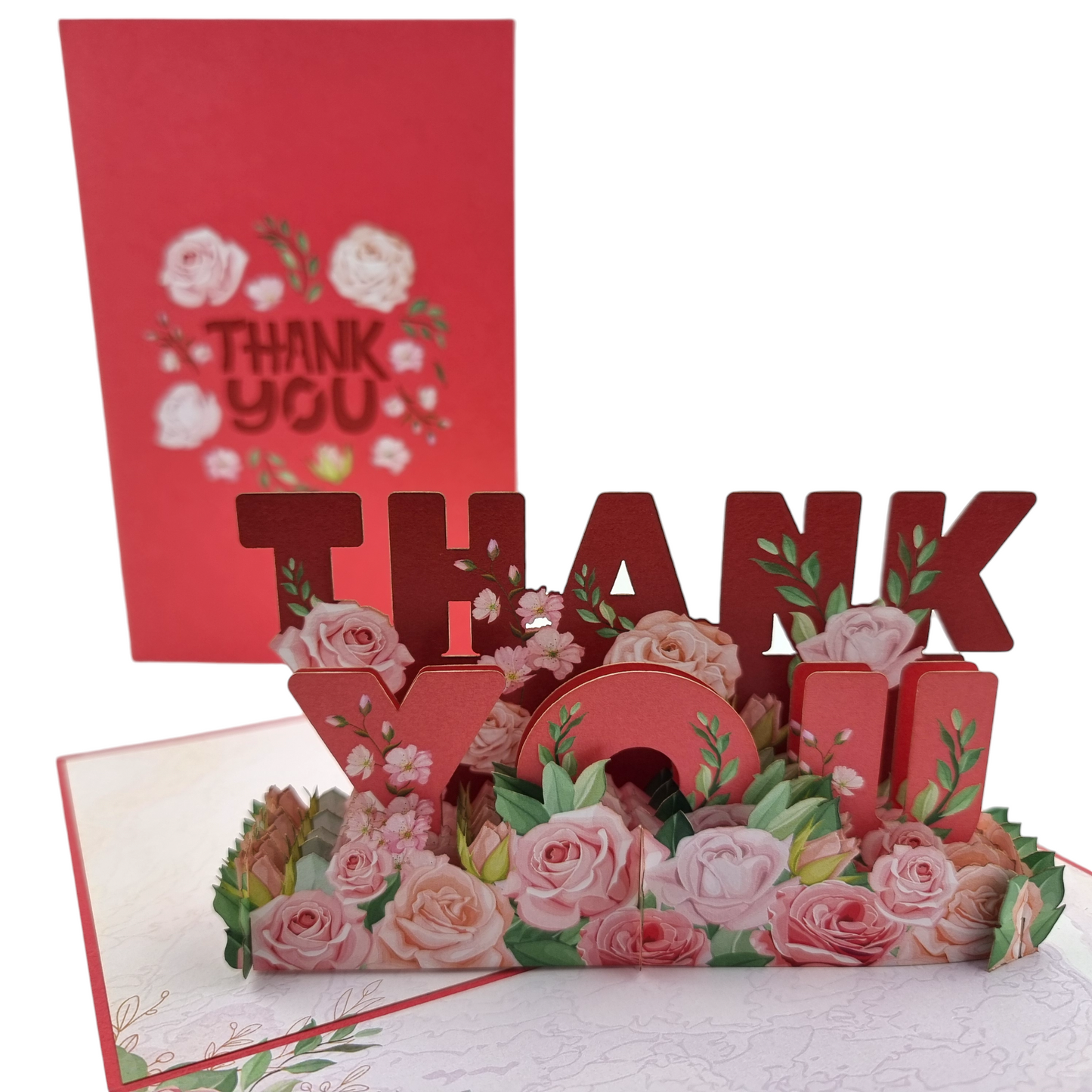 Thank You Flowers Pop-Up Card