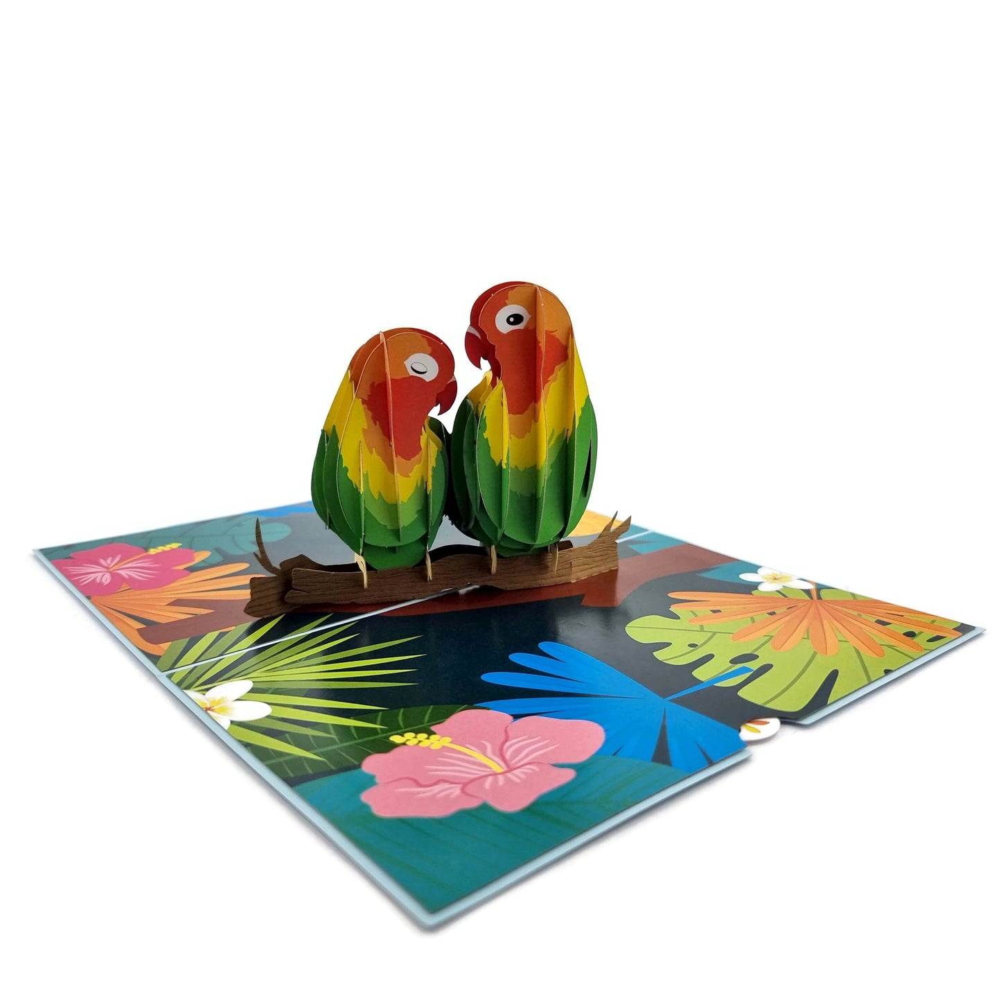 Love Birds Pop-Up Card