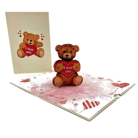 Love Bear Pop Up Card