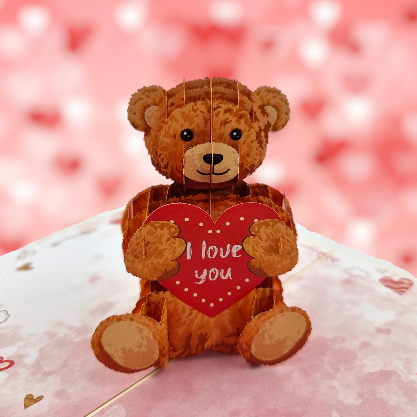 Love Bear Pop Up Card