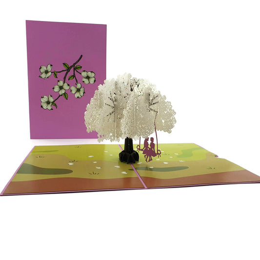 Couple In Love Same Sex Female Pop-Up Card