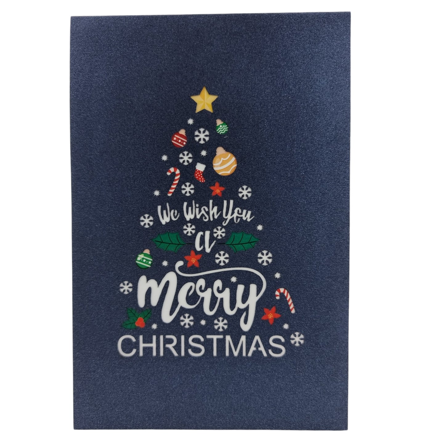 Christmas Tree with presents Pop Up Card